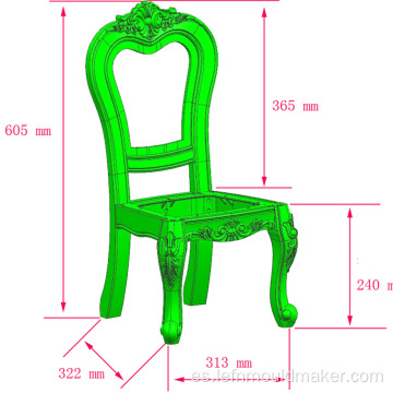 Fabricantes de moldes para sillas de plástico